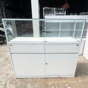Tủ Trưng Bày 1m2 Mặt Kính Cũ