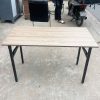 Bàn Làm Việc Chân Gấp Gọn Mặt Gỗ 1m2 Cũ
