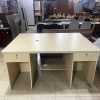 Bàn Làm Việc Gỗ Công Nghiệp 1m55 Có 2 Ngăn Cũ