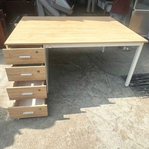 Bàn Làm Việc Nhóm 1m6 Kèm Tủ Hồ Sơ Cũ