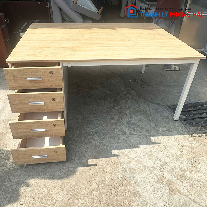 ban-lam-viec-nhom-1m6-kem-tu-ho-so-cu-2 Bàn Làm Việc Nhóm 1m6 Kèm Tủ Hồ Sơ Cũ