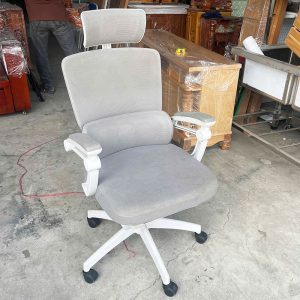 Ghế Công Thái Học Lưng Lưới Xám Cũ