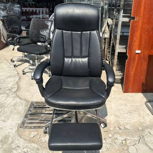 Ghế Giám Đốc Bọc Da Có Kệ Gác Chân Cũ