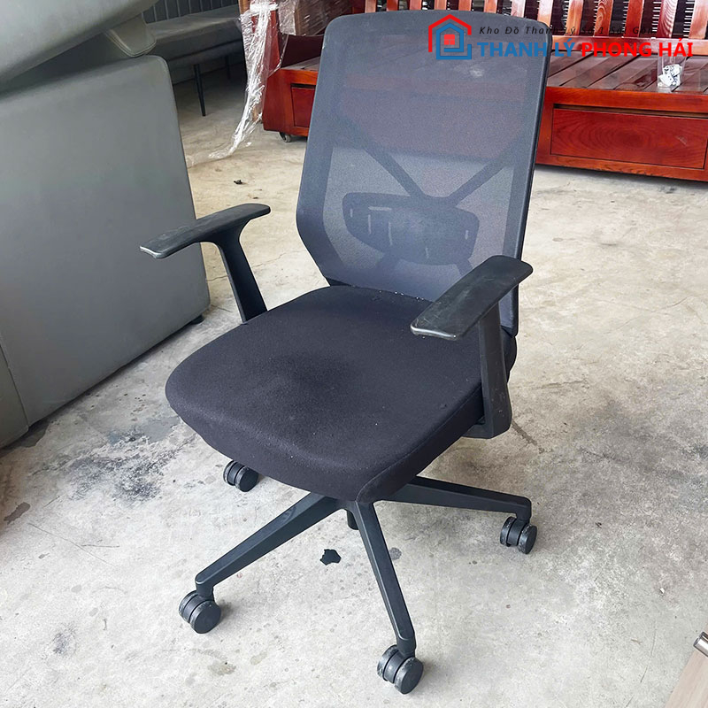 ghe-tay-chu-t-lung-luoi-thap-cu-1 Ghế Tay Chữ T Lưng Lưới Thấp Cũ