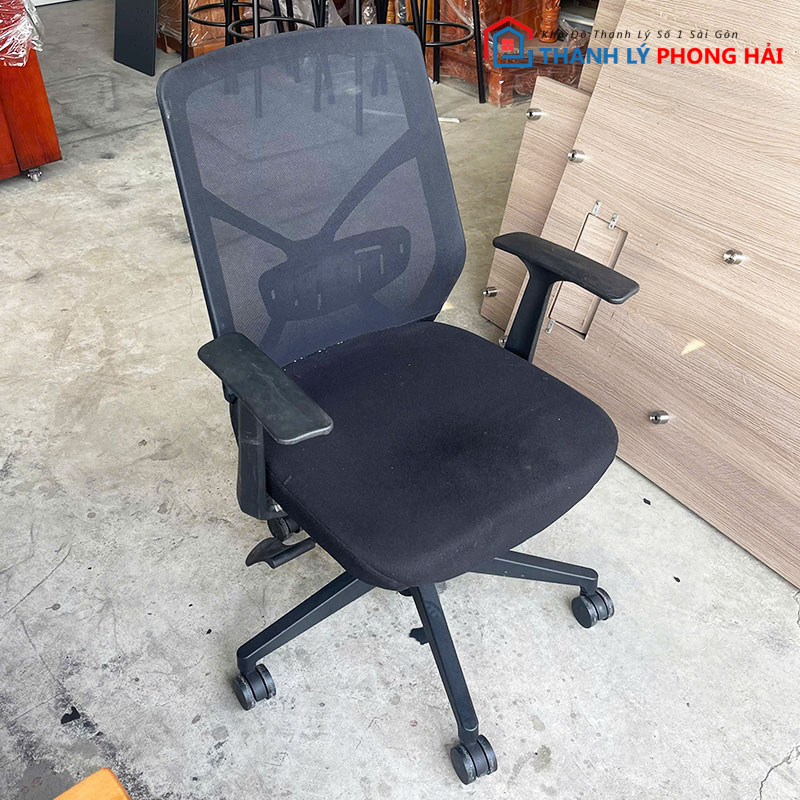 ghe-tay-chu-t-lung-luoi-thap-cu-2 Ghế Tay Chữ T Lưng Lưới Thấp Cũ