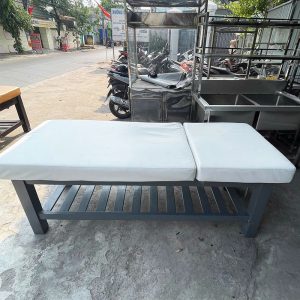 Giường Spa 1m85 Khung Gỗ (Nhiều Màu)