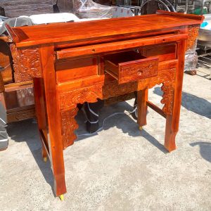 Kệ Thờ Gỗ Tràm 1m43 1 Tầng Mới 99%