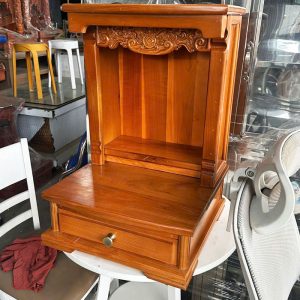 Bàn Thờ Ông Địa 42cm Đơn Giản Cũ