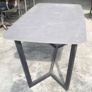 Bộ Bàn Ăn Mặt Vân Đá 1m4 Kèm 4 Ghế Monet Mới 99% (Nhiều Màu)