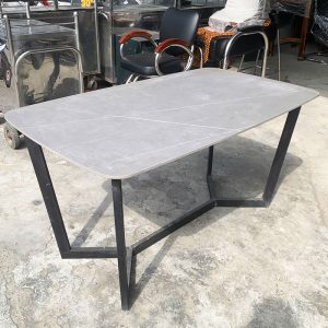 Bộ Bàn Ăn Mặt Vân Đá 1m4 Kèm 4 Ghế Monet Mới 99% (Nhiều Màu)