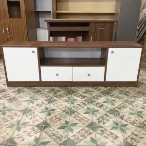 Kệ Tivi Gỗ MDF 1m6 Nhiều Ngăn Mới 99%