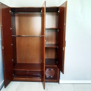 Tủ Quần Áo Gỗ Công Nghiệp 1m Có Gương Soi Cũ