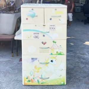 Tủ Quần Áo Nhựa Hita 60cm 6 Ngăn Cũ