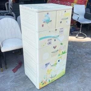 Tủ Quần Áo Nhựa Hita 60cm 6 Ngăn Cũ