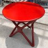 Bàn Cafe Decor Chân Sao Gỗ Tự Nhiên Cũ