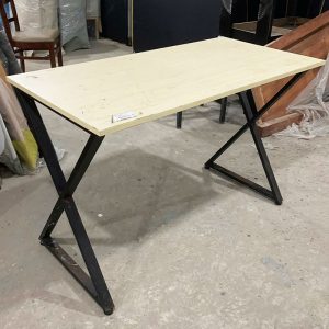 Bàn Chân Chữ X 1m Mặt Gỗ MDF Cũ