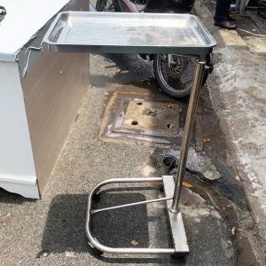 Bàn Để Dụng Cụ Inox Di Động Cũ