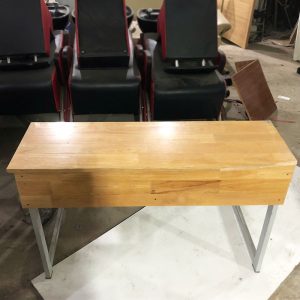 Bàn Ghế Học Sinh Mặt Gỗ Cao Su Cũ