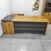 Bàn Giám Đốc 2m Góc L Cũ Kèm Tủ Phụ