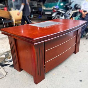 Bàn Giám Đốc Gỗ 1m6 Bằng Gỗ Cũ