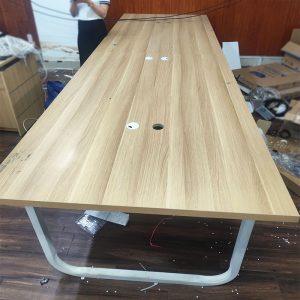 Bàn Họp Gỗ MDF Chân U Hiện Đại Cũ