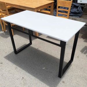 Bàn Làm Việc 1m2 Chân Sắt Mặt Gỗ Trắng Cũ (Nhiều Màu)