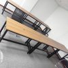 Bàn Làm Việc Chân Sắt 1m2 Mặt Gỗ MDF Cũ