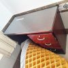 Bàn Làm Việc Gỗ Công Nghiệp Mặt Kính Cũ