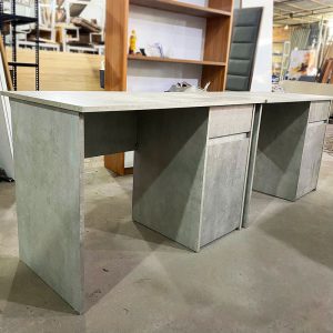 Bàn Làm Việc Gỗ MDF 1m1 Vân Xi Măng Cũ