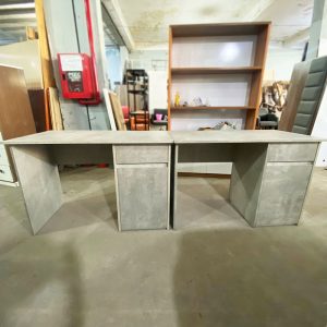 Bàn Làm Việc Gỗ MDF 1m1 Vân Xi Măng Cũ