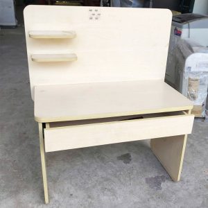 Bàn Làm Việc Gỗ MDF Kèm Ngăn Kéo Cũ