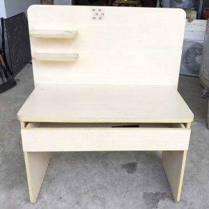 Bàn Làm Việc Gỗ MDF Kèm Ngăn Kéo Cũ
