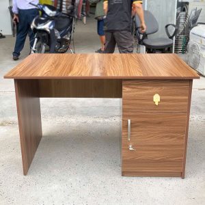 Bàn Làm Việc Gỗ MDF Kèm Tủ Hồ Sơ Cũ