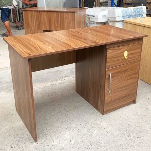Bàn Làm Việc Gỗ MDF Kèm Tủ Hồ Sơ Cũ