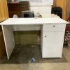 Bàn Làm Việc Gỗ MDF Màu Trắng Cũ