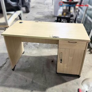 Bàn Làm Việc Kèm Tủ Hồ Sơ MDF 1m2 Cũ