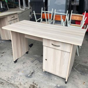 Bàn Làm Việc Kèm Tủ Hồ Sơ MDF 1m2 Cũ