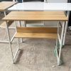 Bàn Làm Việc Mặt Gỗ Chân Sắt 80cm Cũ