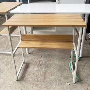 Bàn Làm Việc Mặt Gỗ Chân Sắt 80cm Cũ