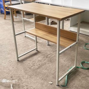 Bàn Làm Việc Mặt Gỗ Chân Sắt 80cm Cũ