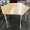 Bàn Lục Giác Chân Sắt 1m2 Cũ