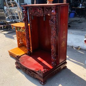 Bàn Thờ Ông Địa 68cm Gỗ Tự Nhiên Cũ