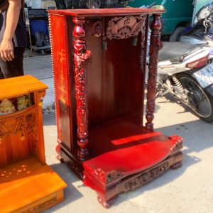 Bàn Thờ Ông Địa 68cm Gỗ Tự Nhiên Cũ