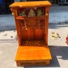 Bàn Thờ Ông Địa Gỗ Tự Nhiên Nhỏ Gọn Cũ