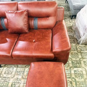 Băng Sofa Thuyền Bọc Da Cao Cấp Kèm Gối Mới 99%