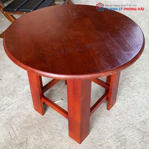 Thanh Lý Bộ Bàn Ghế Cafe Cóc Đệm Da Mới 99%