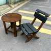 Thanh Lý Bộ Bàn Ghế Cafe Cóc Đệm Da Mới 99%