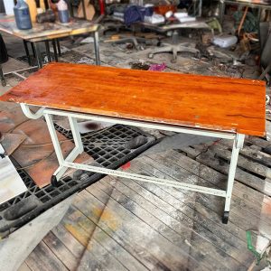 Bộ Bàn Ghế Học Sinh Mặt Gỗ Cũ