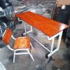 Bộ Bàn Ghế Học Sinh Mặt Gỗ Cũ