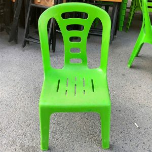 Bộ Bàn Ghế Nhựa Quán Ăn Màu Xanh Cũ